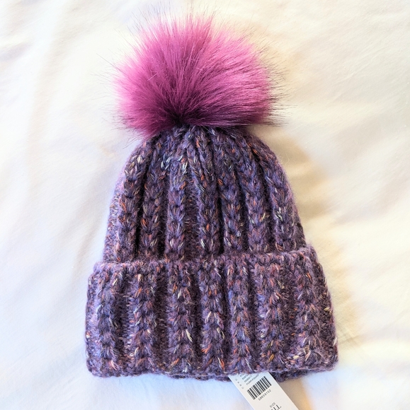 NWT Anthropologie Pom Beanie + 2 poms - Picture 3 of 8